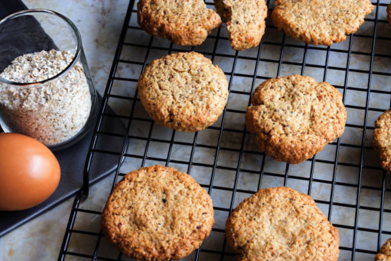 Receta Fácil de Galletas de Avena