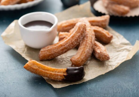 Receta de Churros con Chocolate