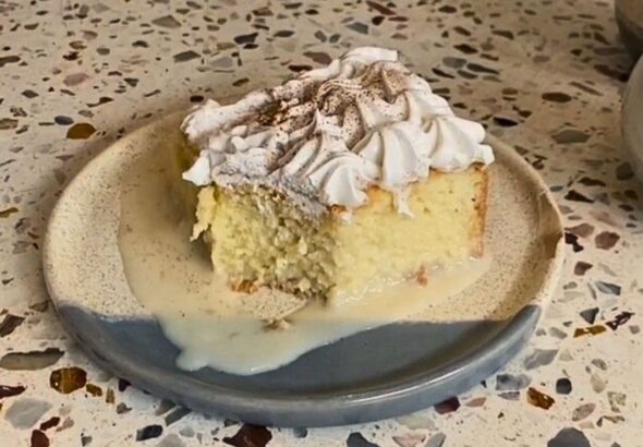 Receta de Torta Tres Leches