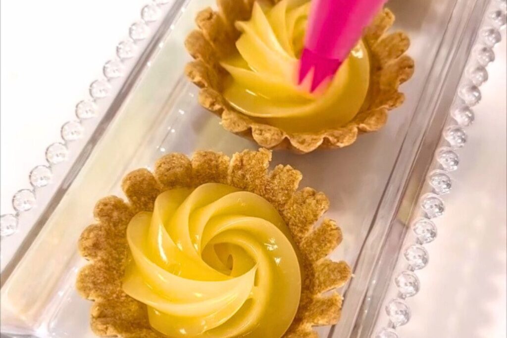 Tartaletas con Crema Pastelera
